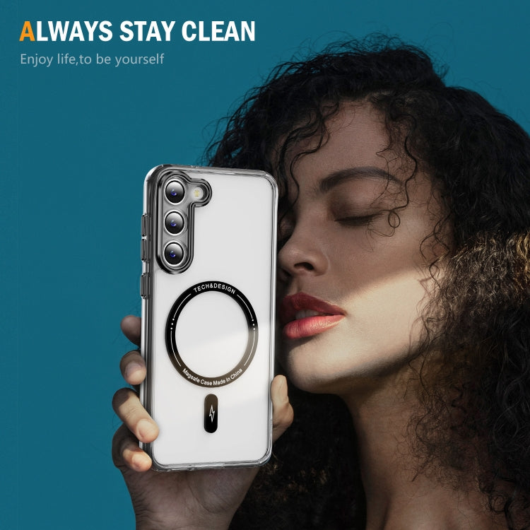 For Samsung Galaxy S23+ 5G Airbag Magsafe PC Hybrid TPU Phone Case