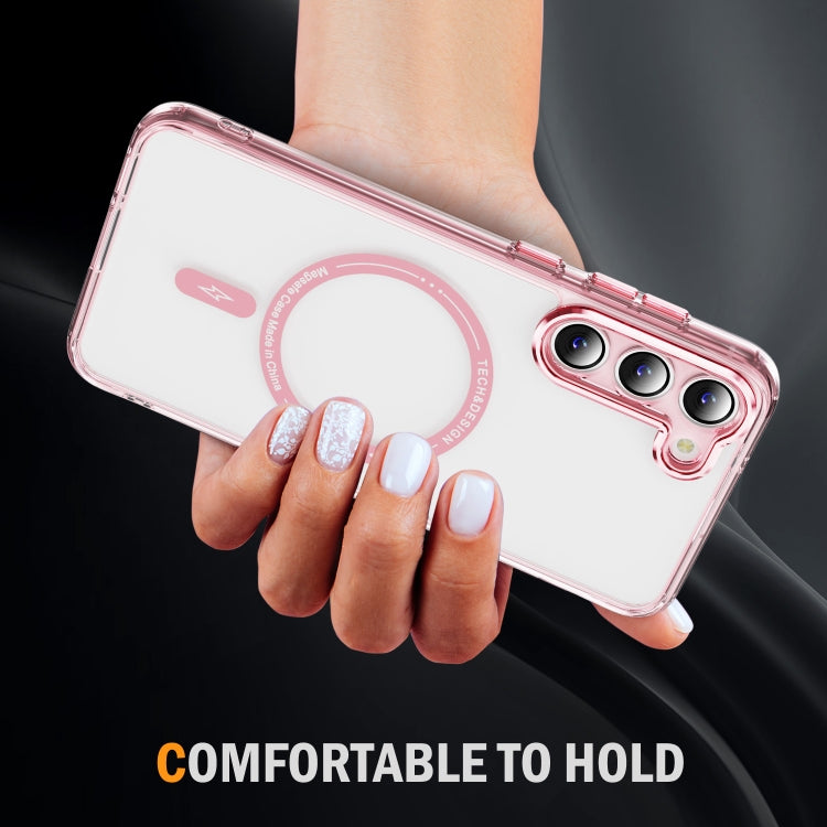 For Samsung Galaxy S23+ 5G Airbag Magsafe PC Hybrid TPU Phone Case
