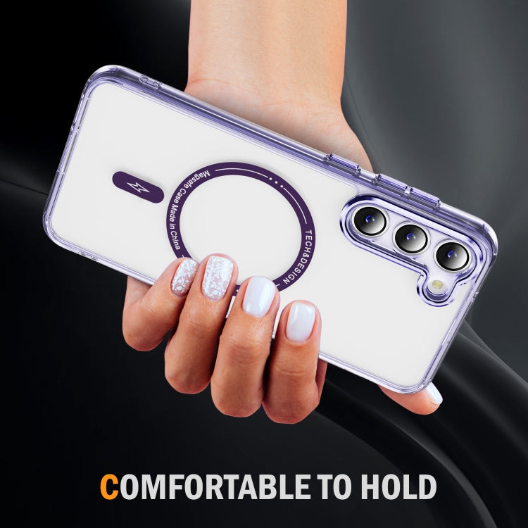 For Samsung Galaxy S23+ 5G Airbag Magsafe PC Hybrid TPU Phone Case