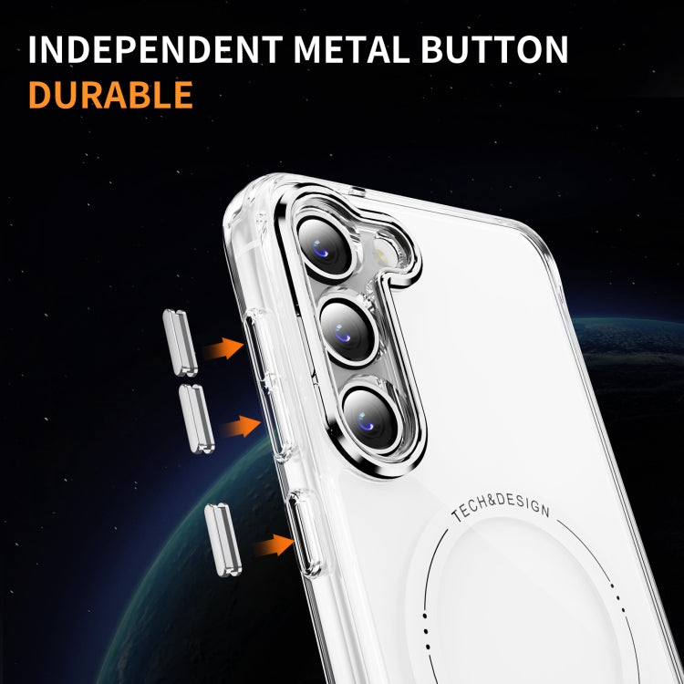 For Samsung Galaxy S23+ 5G Airbag Magsafe PC Hybrid TPU Phone Case