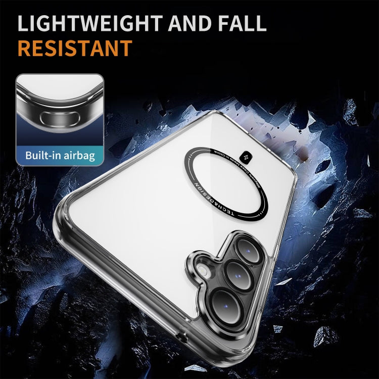 For Samsung Galaxy S23 FE 5G Airbag Magsafe PC Hybrid TPU Phone Case