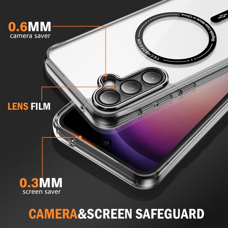 For Samsung Galaxy S23 FE 5G Airbag Magsafe PC Hybrid TPU Phone Case