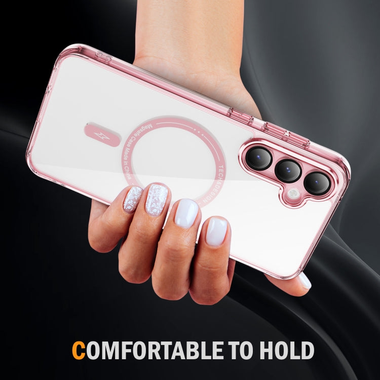 For Samsung Galaxy S23 FE 5G Airbag Magsafe PC Hybrid TPU Phone Case