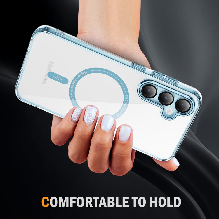 For Samsung Galaxy S23 FE 5G Airbag Magsafe PC Hybrid TPU Phone Case