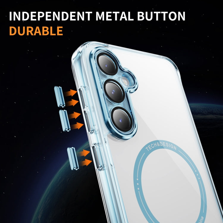 For Samsung Galaxy S23 FE 5G Airbag Magsafe PC Hybrid TPU Phone Case