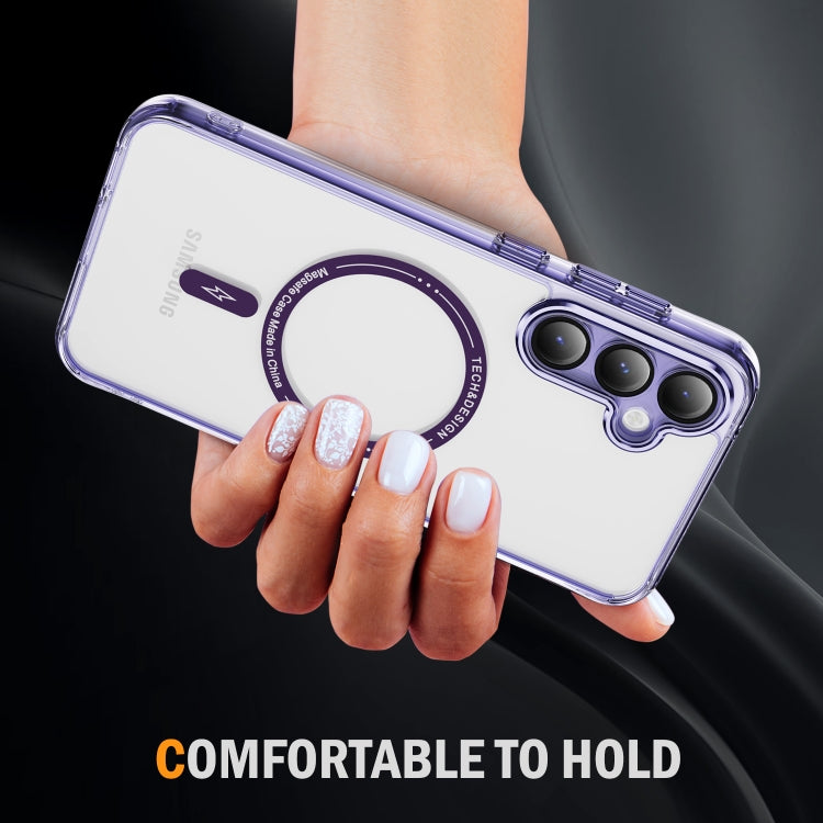 For Samsung Galaxy S23 FE 5G Airbag Magsafe PC Hybrid TPU Phone Case