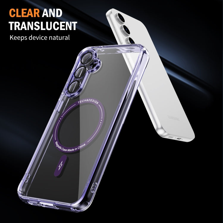 For Samsung Galaxy S23 FE 5G Airbag Magsafe PC Hybrid TPU Phone Case