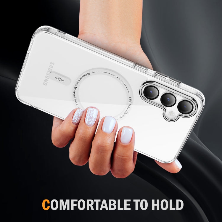 For Samsung Galaxy S23 FE 5G Airbag Magsafe PC Hybrid TPU Phone Case