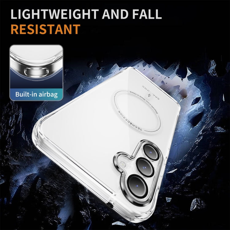 For Samsung Galaxy S23 FE 5G Airbag Magsafe PC Hybrid TPU Phone Case