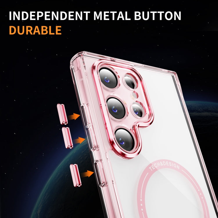 For Samsung Galaxy S23 Ultra 5G Airbag Magsafe PC Hybrid TPU Phone Case