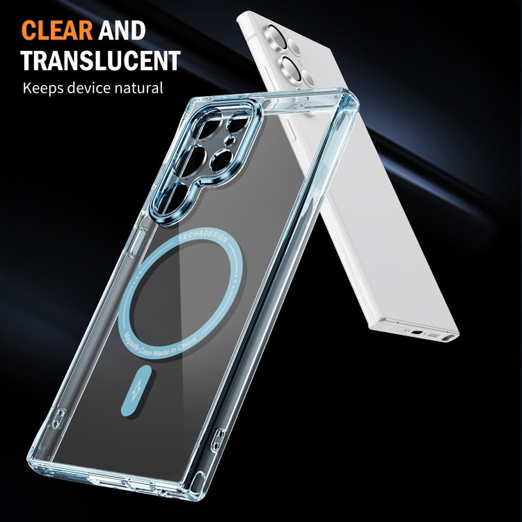 For Samsung Galaxy S23 Ultra 5G Airbag Magsafe PC Hybrid TPU Phone Case