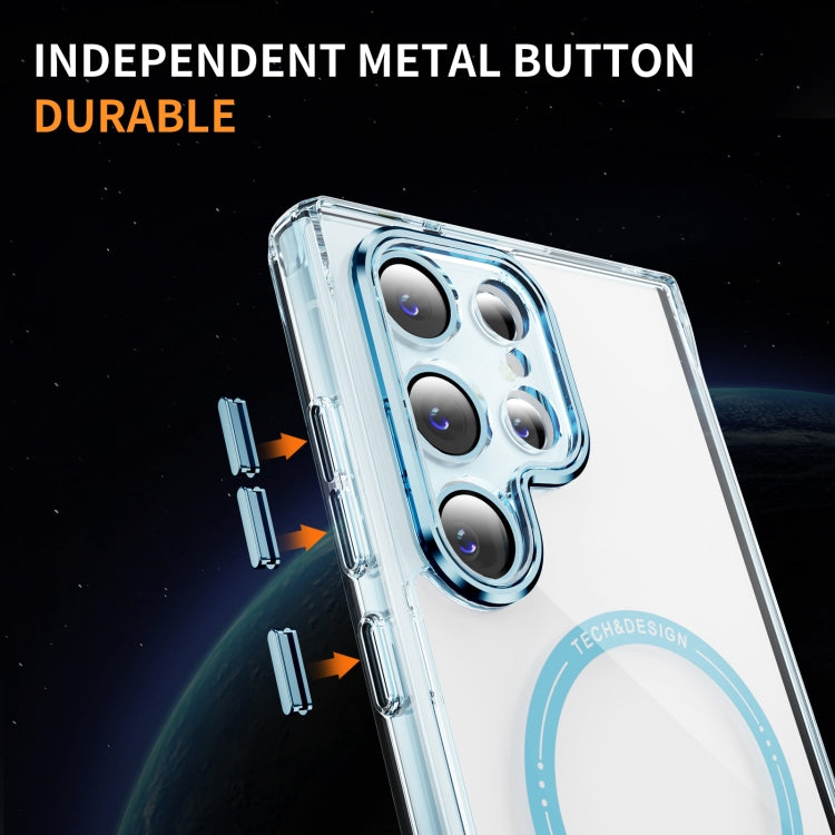 For Samsung Galaxy S23 Ultra 5G Airbag Magsafe PC Hybrid TPU Phone Case