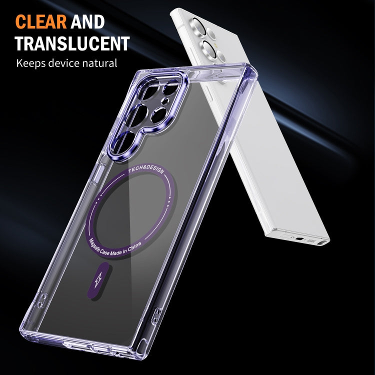 For Samsung Galaxy S23 Ultra 5G Airbag Magsafe PC Hybrid TPU Phone Case