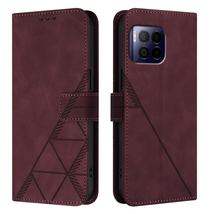 For T-Mobile REVVL 7 Pro 5G Crossbody 3D Embossed Flip Leather Phone Case