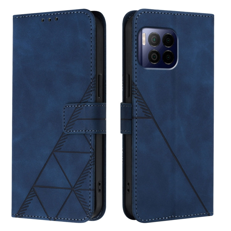 For T-Mobile REVVL 7 Pro 5G Crossbody 3D Embossed Flip Leather Phone Case
