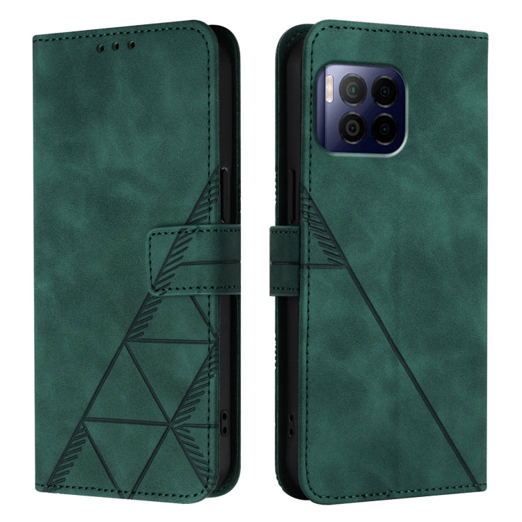 For T-Mobile REVVL 7 Pro 5G Crossbody 3D Embossed Flip Leather Phone Case