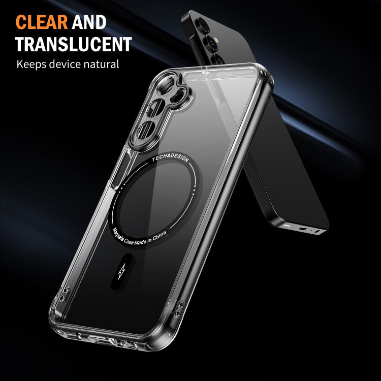 For Samsung Galaxy A15 5G Airbag Magsafe PC Hybrid TPU Phone Case