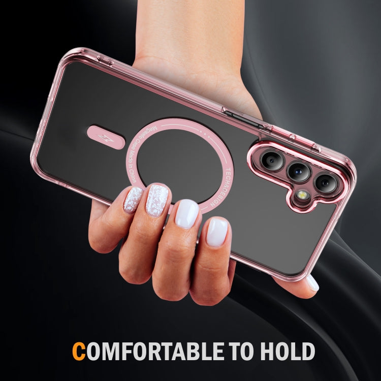 For Samsung Galaxy A15 5G Airbag Magsafe PC Hybrid TPU Phone Case