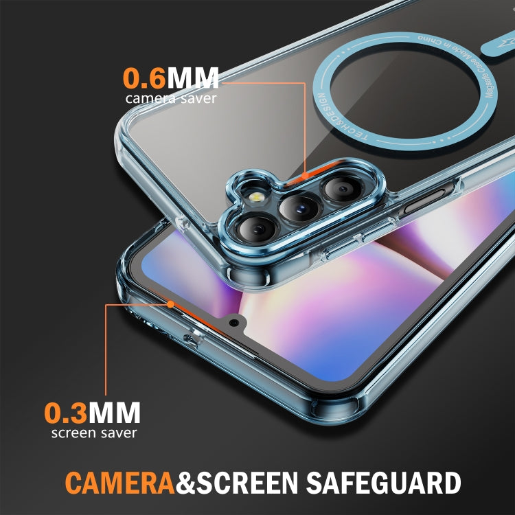 For Samsung Galaxy A15 5G Airbag Magsafe PC Hybrid TPU Phone Case