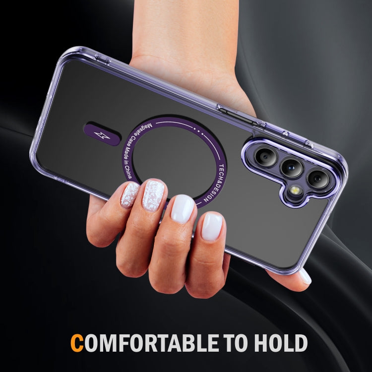 For Samsung Galaxy A15 5G Airbag Magsafe PC Hybrid TPU Phone Case