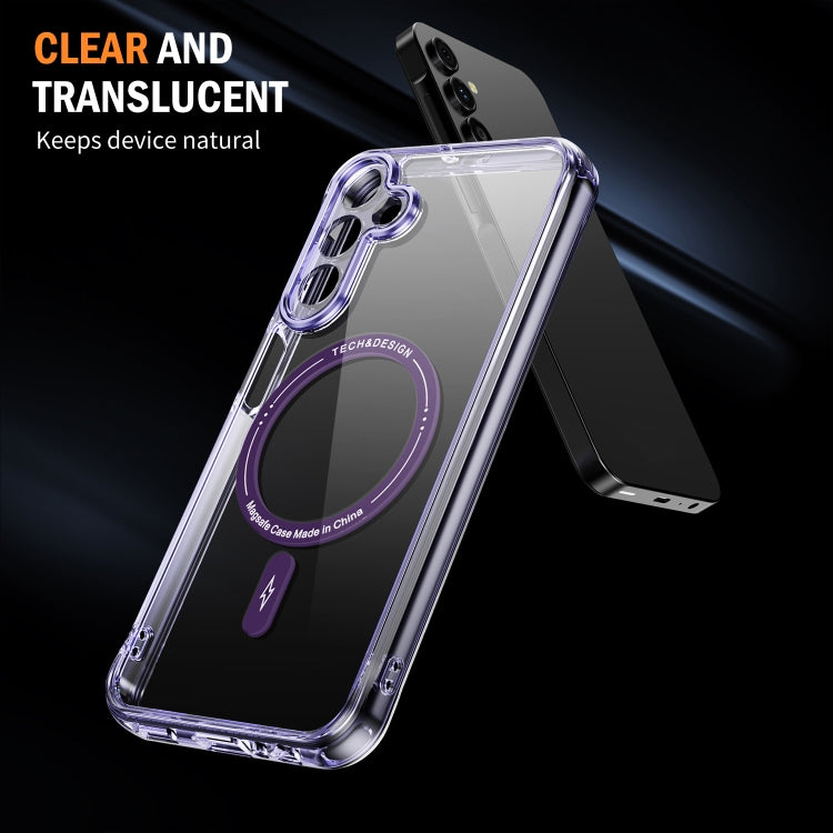 For Samsung Galaxy A15 5G Airbag Magsafe PC Hybrid TPU Phone Case