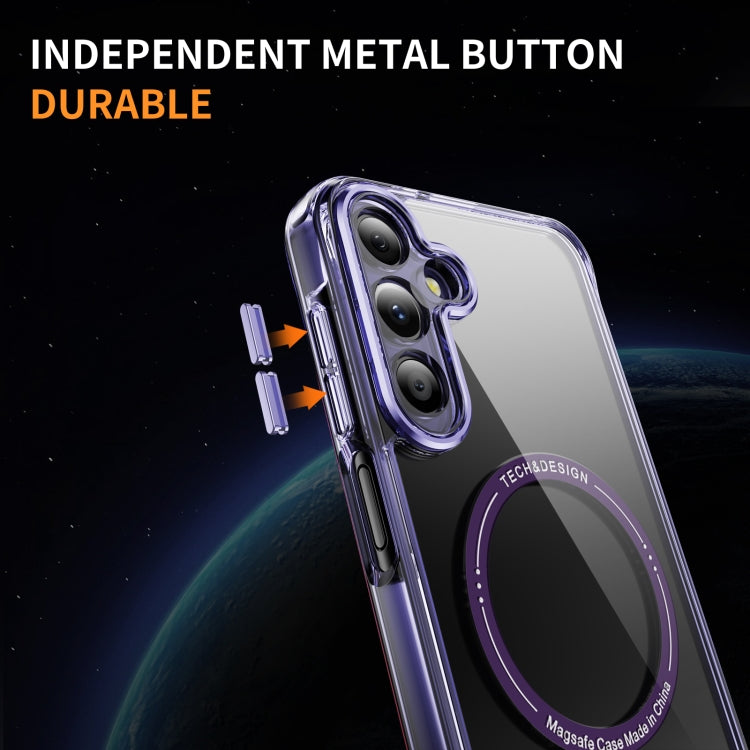 For Samsung Galaxy A15 5G Airbag Magsafe PC Hybrid TPU Phone Case