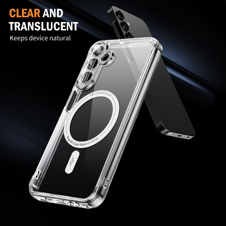 For Samsung Galaxy A15 5G Airbag Magsafe PC Hybrid TPU Phone Case