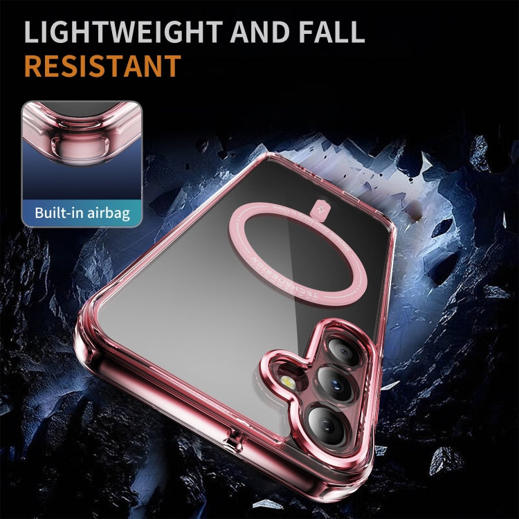 For Samsung Galaxy A55 5G Airbag Magsafe PC Hybrid TPU Phone Case