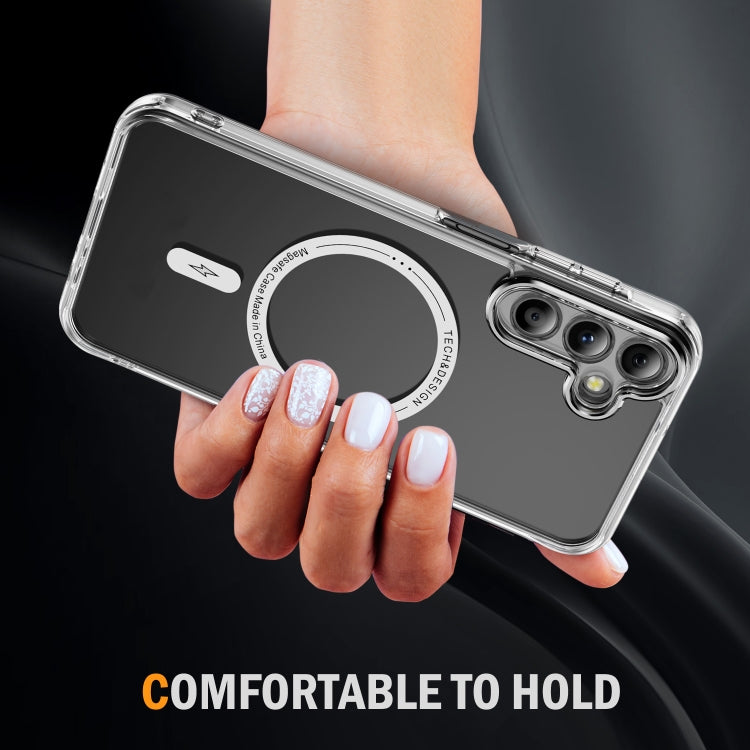 For Samsung Galaxy A55 5G Airbag Magsafe PC Hybrid TPU Phone Case