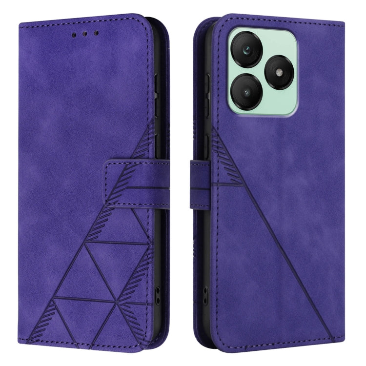 For Wiko T20 Crossbody 3D Embossed Flip Leather Phone Case