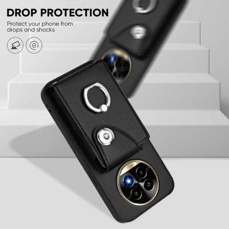 For Realme 13 Pro / 13 Pro+ 5G Organ Card Bag Ring Holder Phone Case