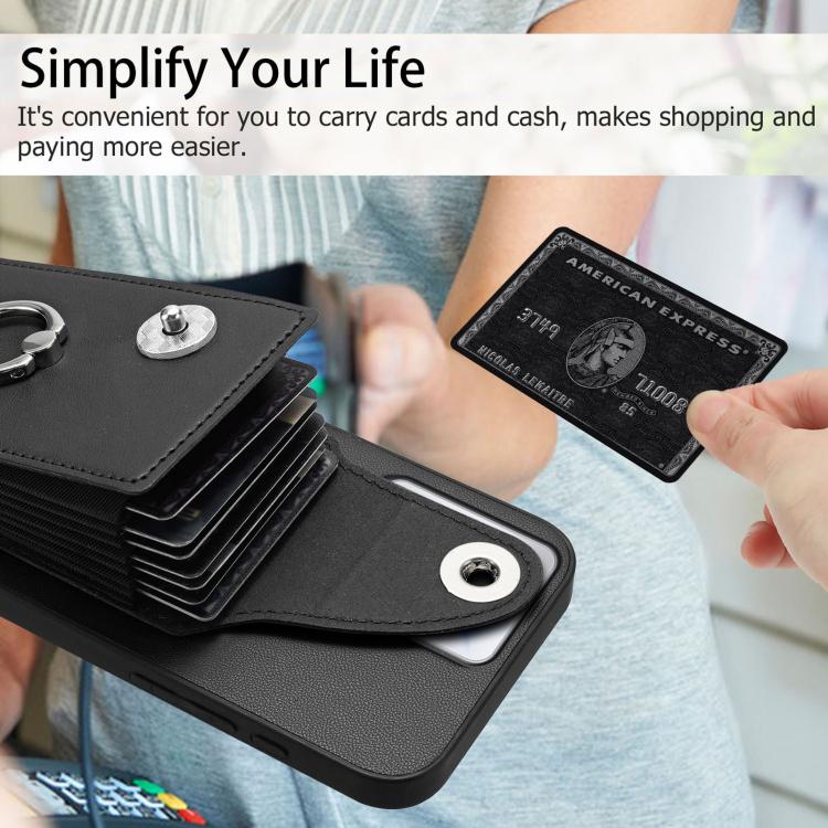 For Realme 14 / P3 5G / Neo7x Organ Card Bag Ring Holder Phone Case