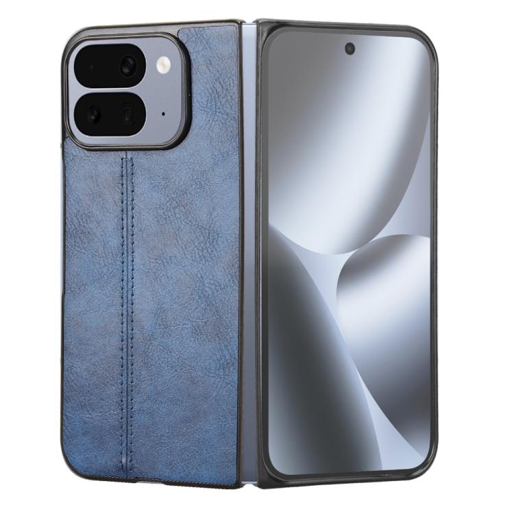 For Google Pixel 10 Pro Fold Cow Pattern Sewing Back Cover Phone Case