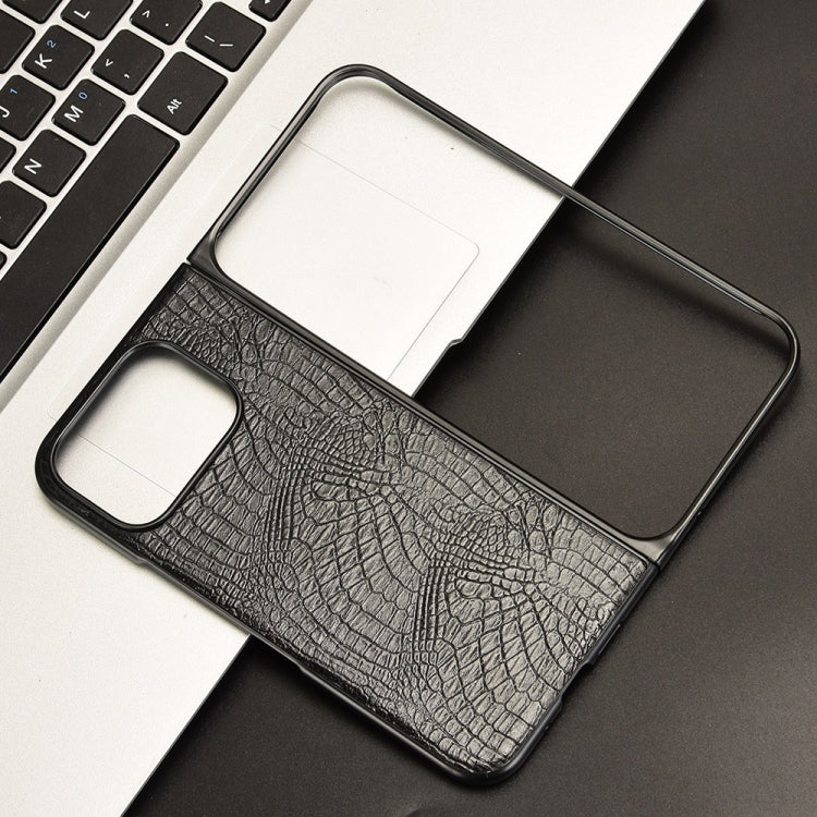 For Google Pixel 9 Pro Fold Crocodile Texture Back Cover Phone Case
