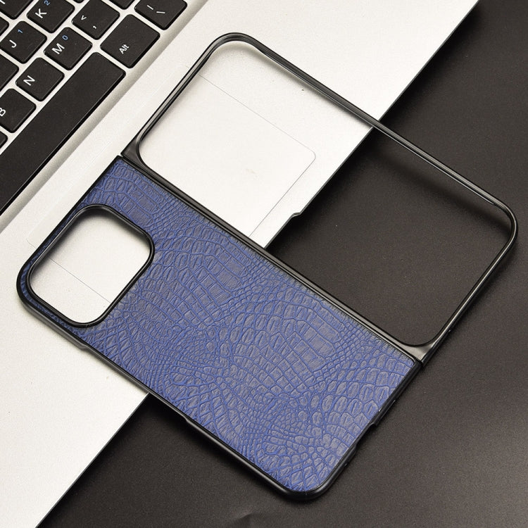 For Google Pixel 9 Pro Fold Crocodile Texture Back Cover Phone Case