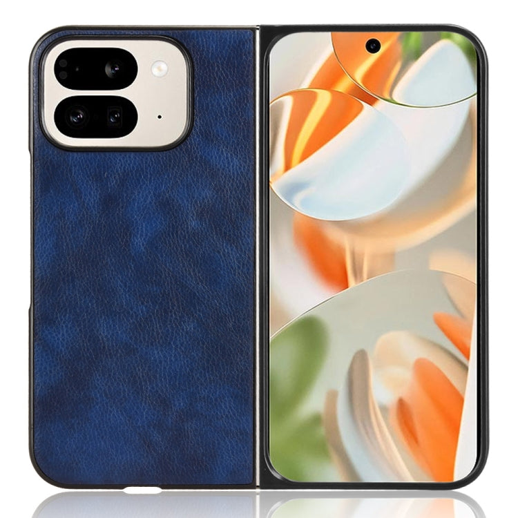 For Google Pixel 9 Pro Fold Litchi Texture Back Cover Phone Case