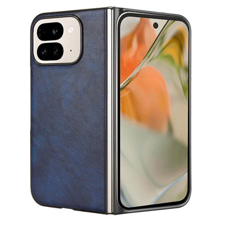 For Google Pixel 9 Pro Fold Litchi Texture Back Cover Phone Case