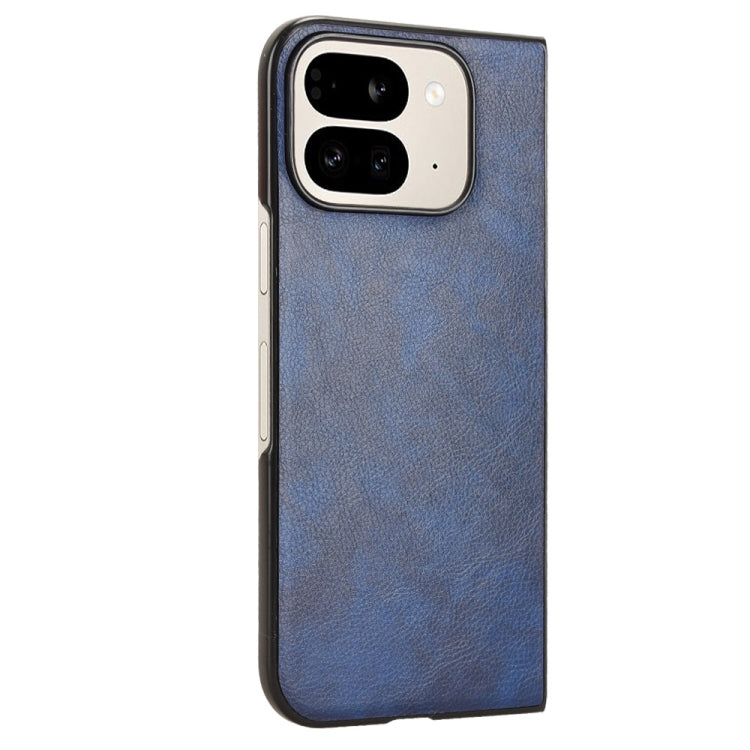 For Google Pixel 9 Pro Fold Litchi Texture Back Cover Phone Case