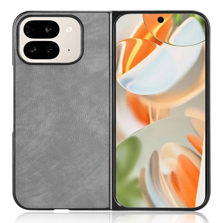 For Google Pixel 9 Pro Fold Litchi Texture Back Cover Phone Case