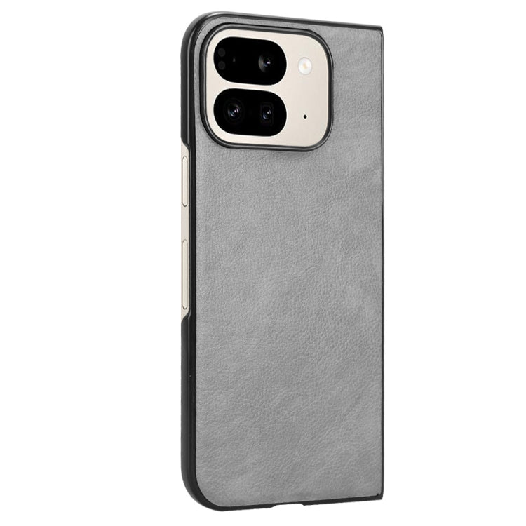 For Google Pixel 9 Pro Fold Litchi Texture Back Cover Phone Case