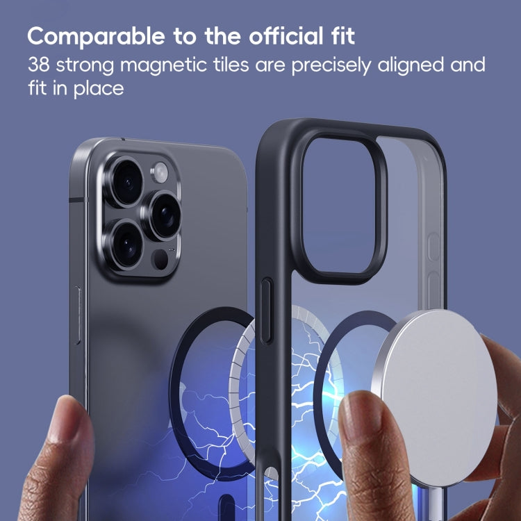 For iPhone 16 Pro Max Ming Shield Series MagSafe Magnetic Phone Case