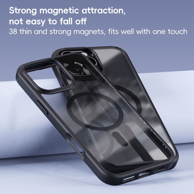 For iPhone 16 Pro Max Ming Shield Series MagSafe Magnetic Phone Case