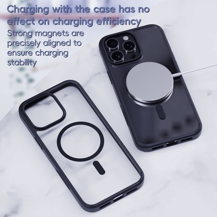 For iPhone 16 Pro Max Ming Shield Series MagSafe Magnetic Phone Case