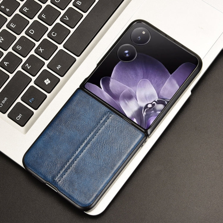 For Xiaomi Mix Flip Cow Pattern Sewing Back Cover Phone Case