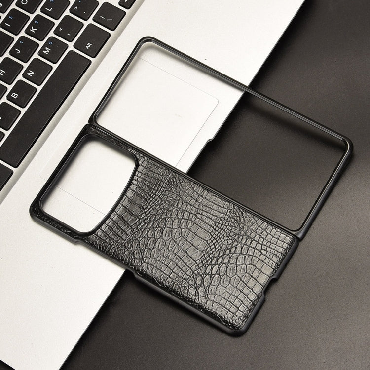 For Xiaomi Mix Fold 4 Crocodile Texture Back Cover Phone Case