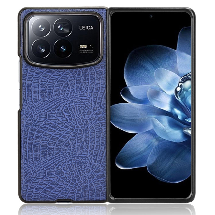 For Xiaomi Mix Fold 4 Crocodile Texture Back Cover Phone Case