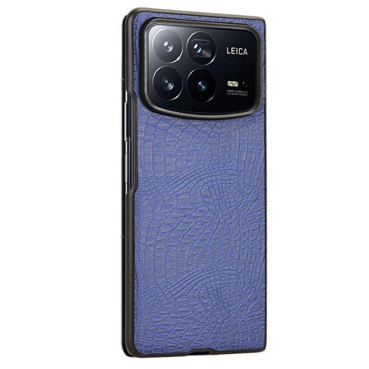 For Xiaomi Mix Fold 4 Crocodile Texture Back Cover Phone Case