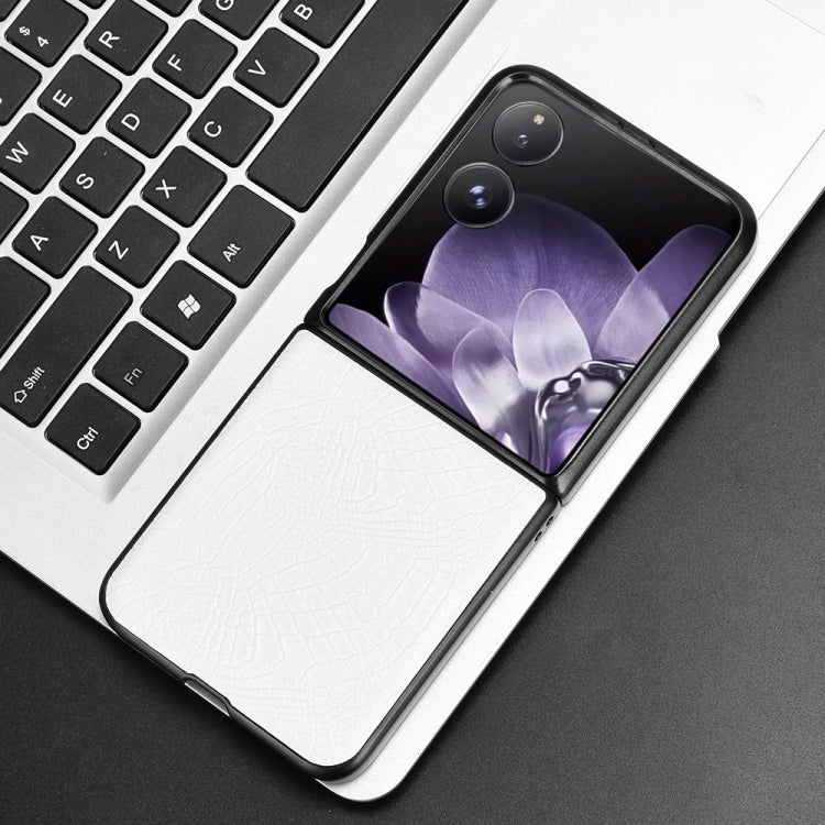 For Xiaomi Mix Flip Crocodile Texture Back Cover Phone Case