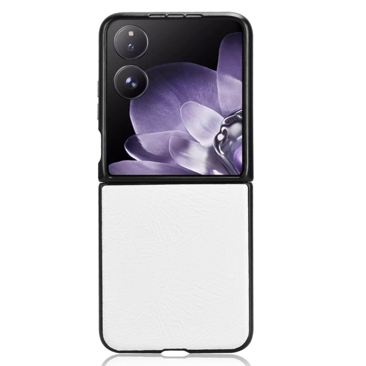 For Xiaomi Mix Flip Crocodile Texture Back Cover Phone Case