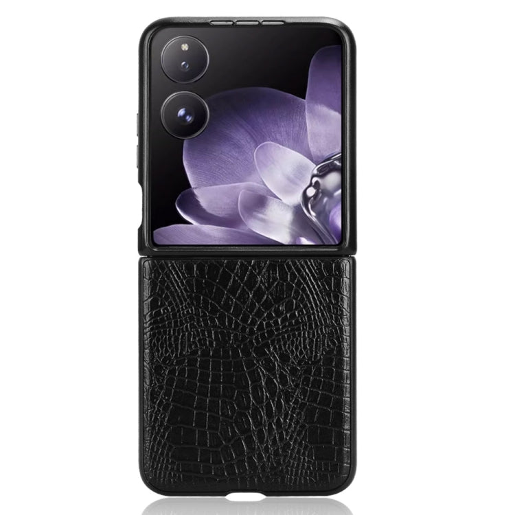 For Xiaomi Mix Flip Crocodile Texture Back Cover Phone Case
